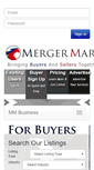 Mobile Screenshot of mergermart.com
